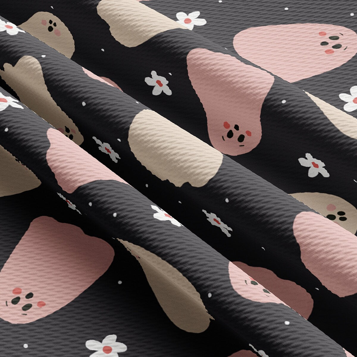 Autumn Fall Halloween  Bullet Textured Fabric  AA1826