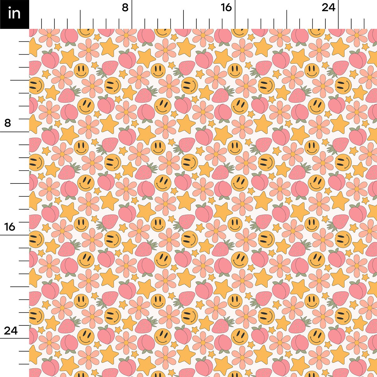 Peach Summer  Bullet Textured Fabric  AA1827