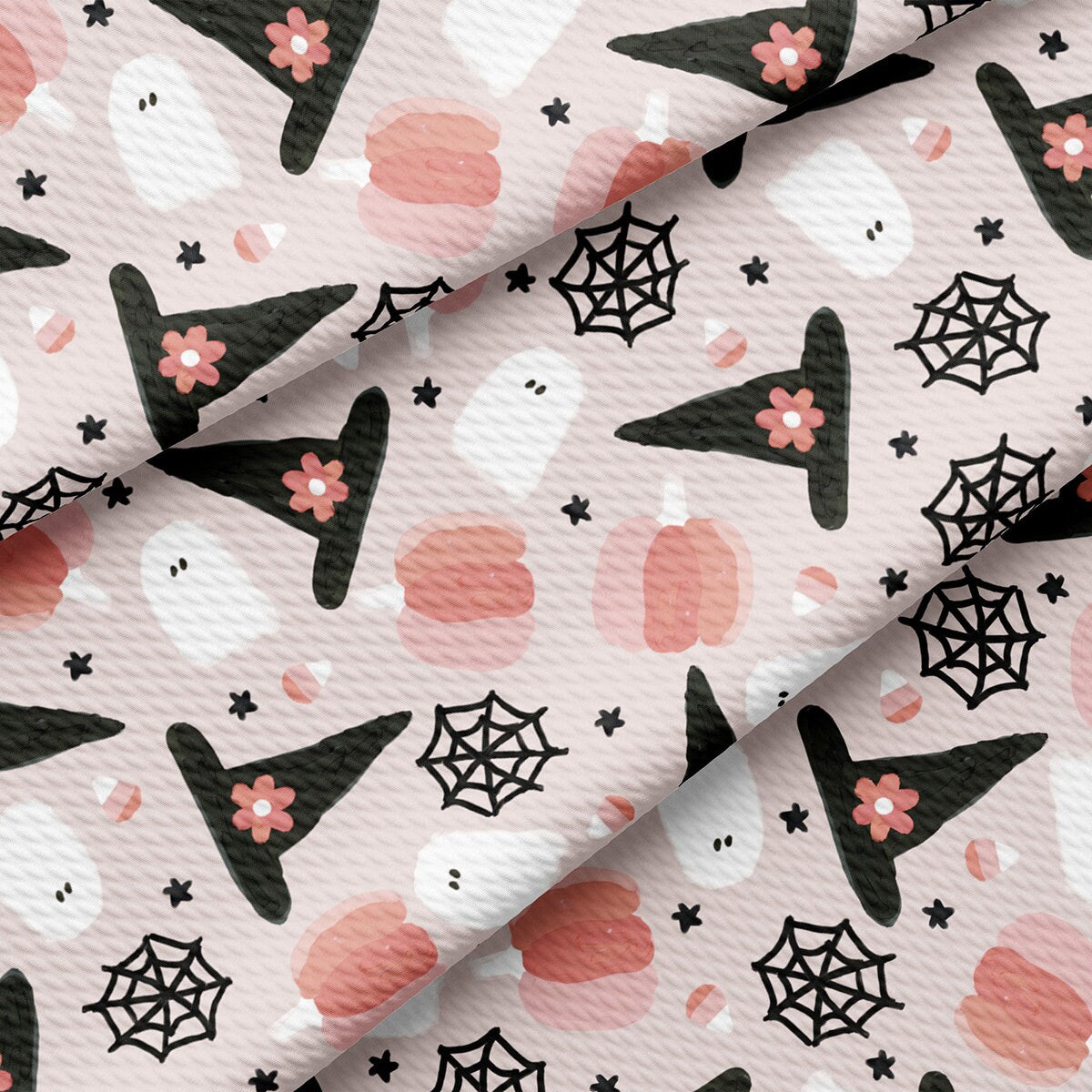 Autumn Fall Halloween  Bullet Textured Fabric  AA1828