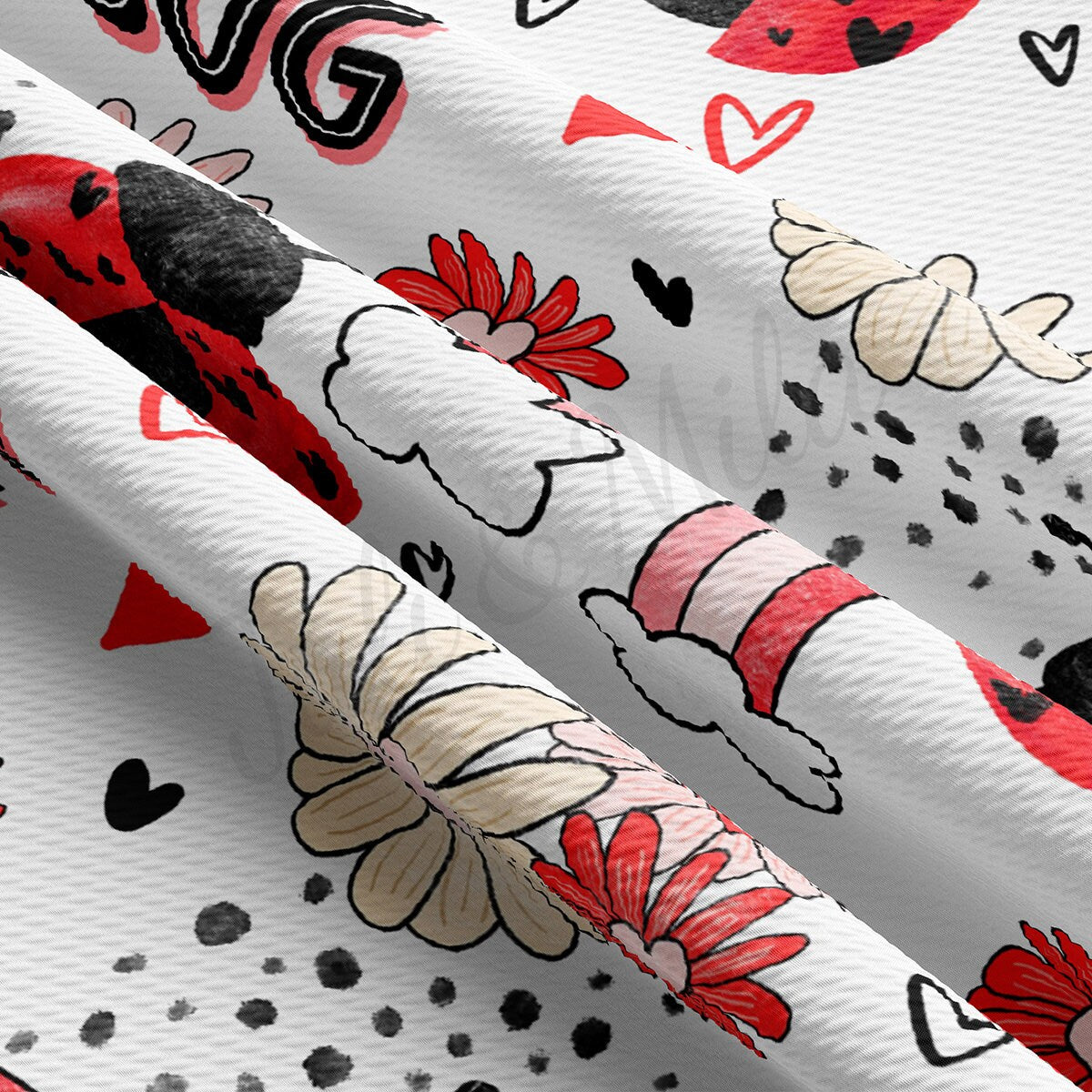 Love Bug  Bullet Fabric AA1833