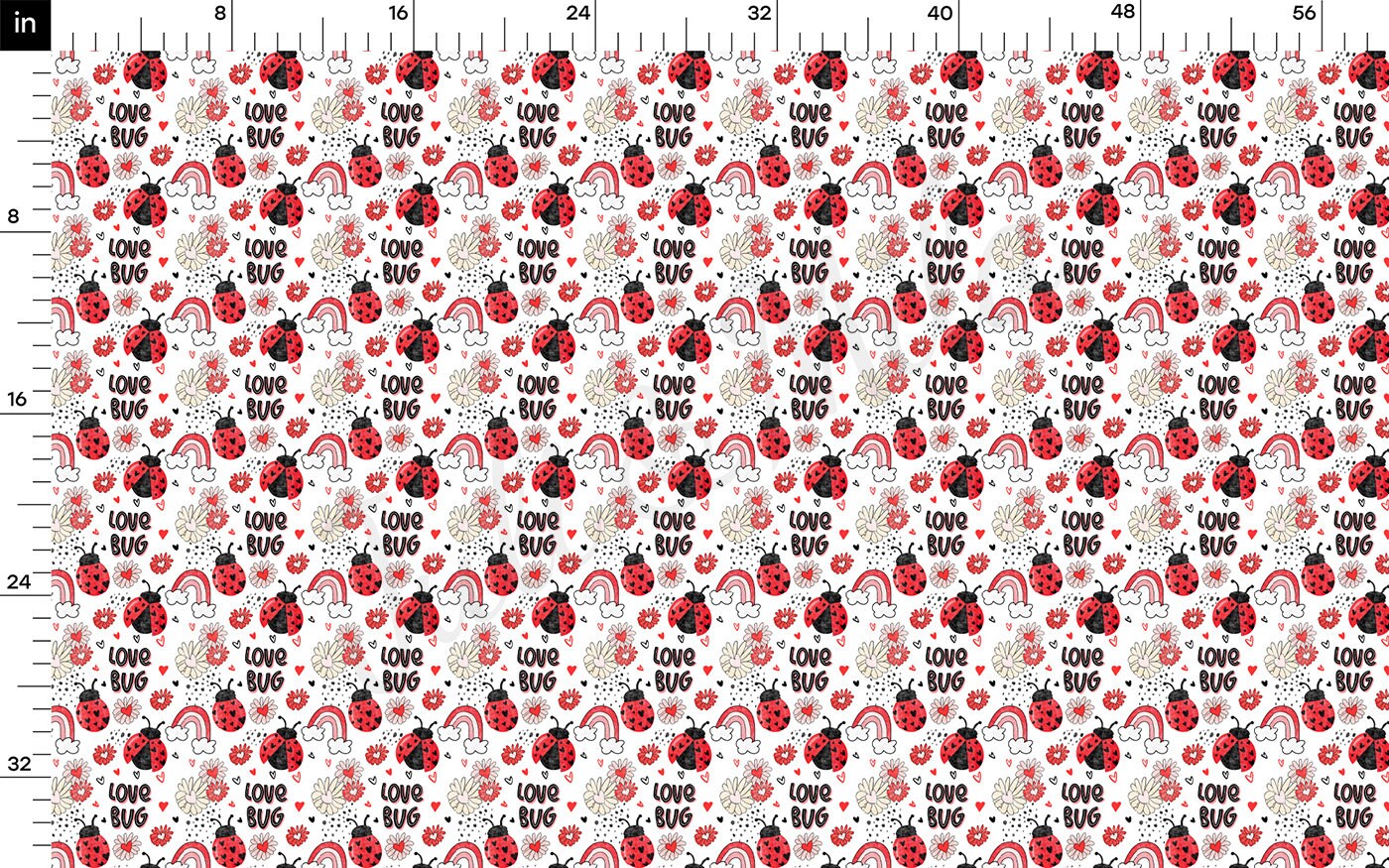 Love Bug  Bullet Fabric AA1833