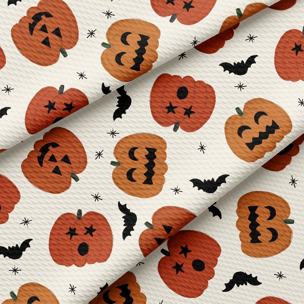 Autumn Fall Halloween Bullet Textured Fabric AA1838