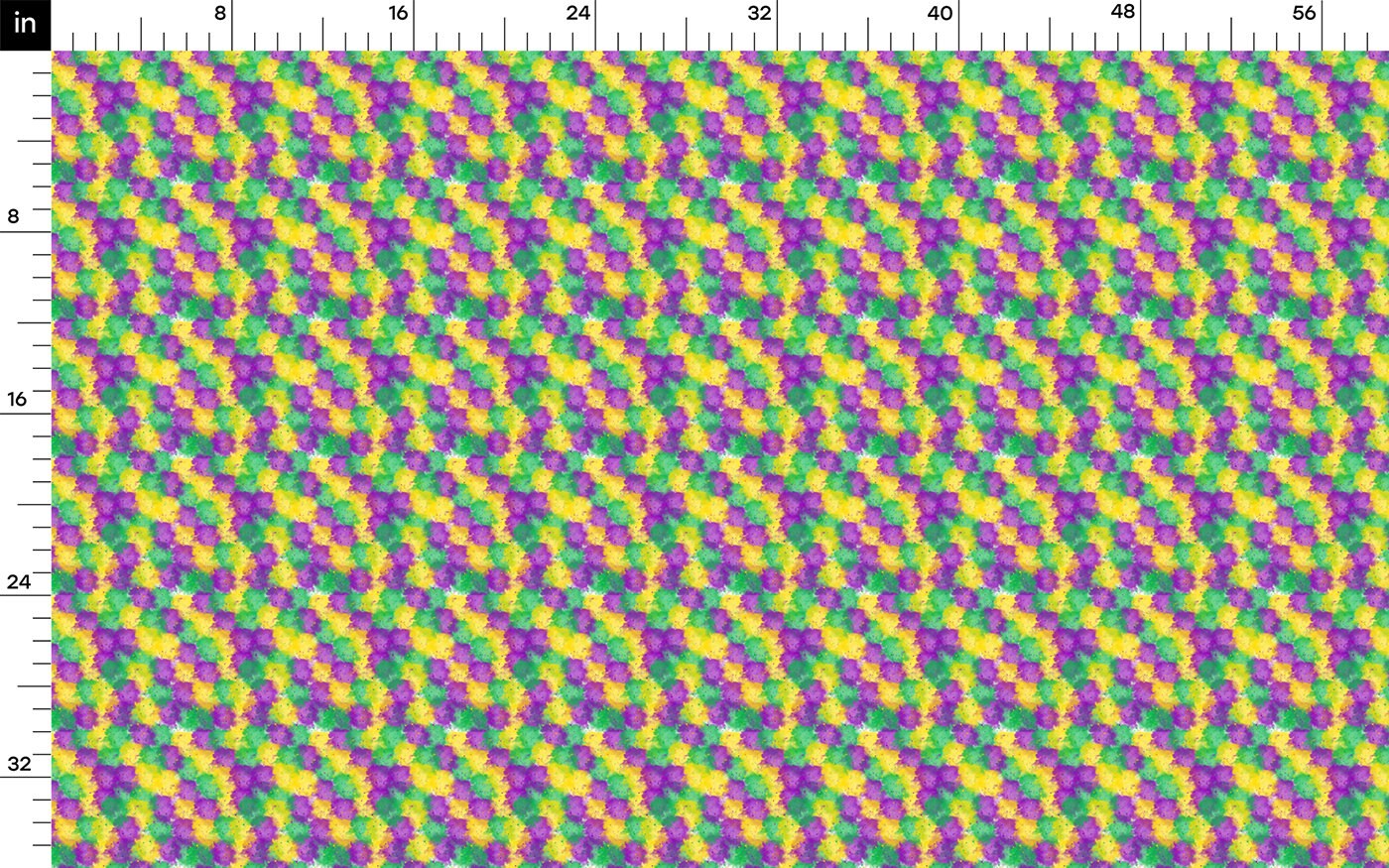 Mardi Gras  Bullet Textured Fabric  AA1849