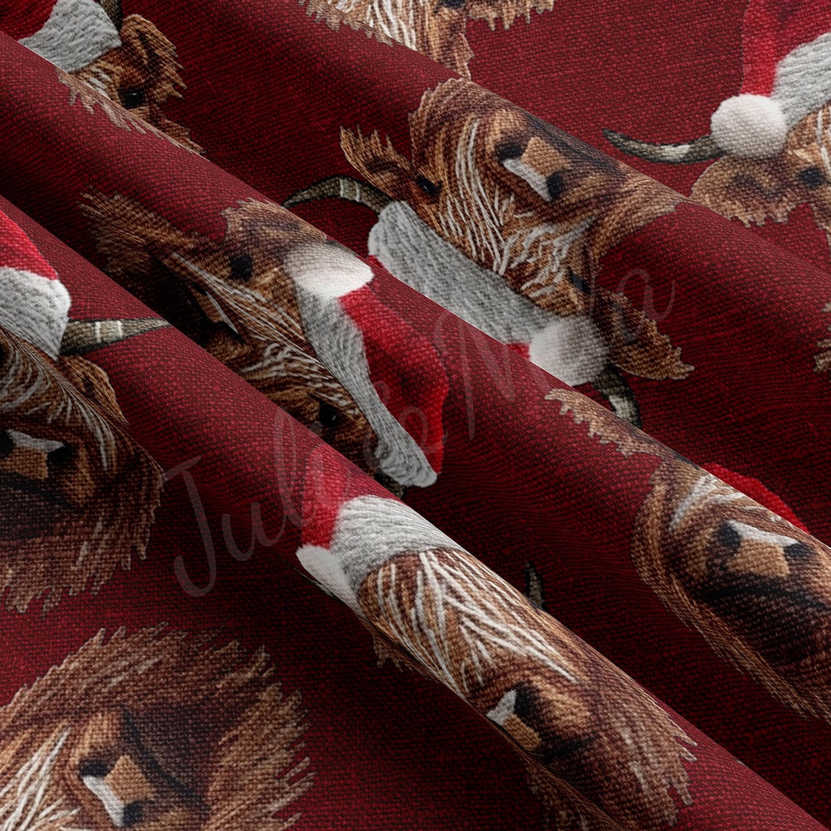 Christmas Double Brushed Polyester Fabric  DBP1819