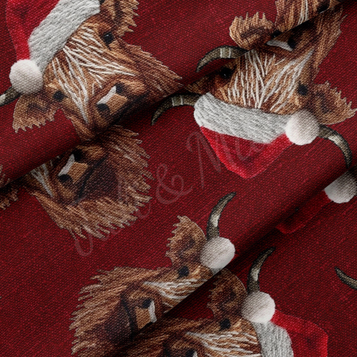 Christmas Double Brushed Polyester Fabric  DBP1819