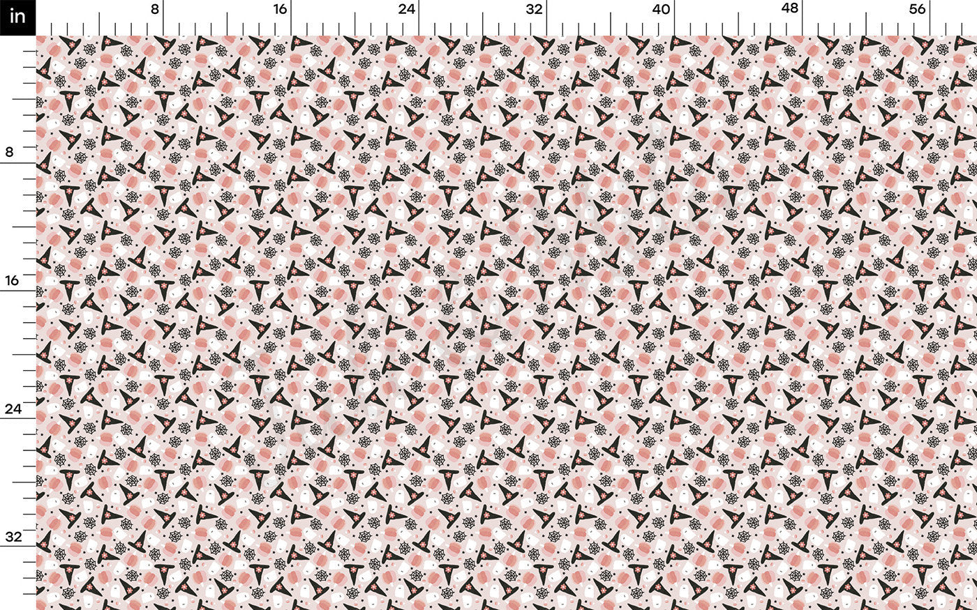 Double Brushed Polyester Fabric  DBP1828 Halloween Autumn Fall