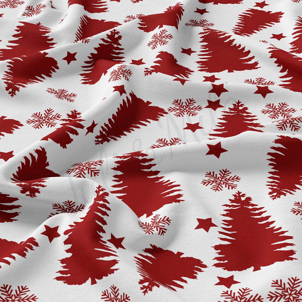 Christmas Double Brushed Polyester Fabric DBP1841