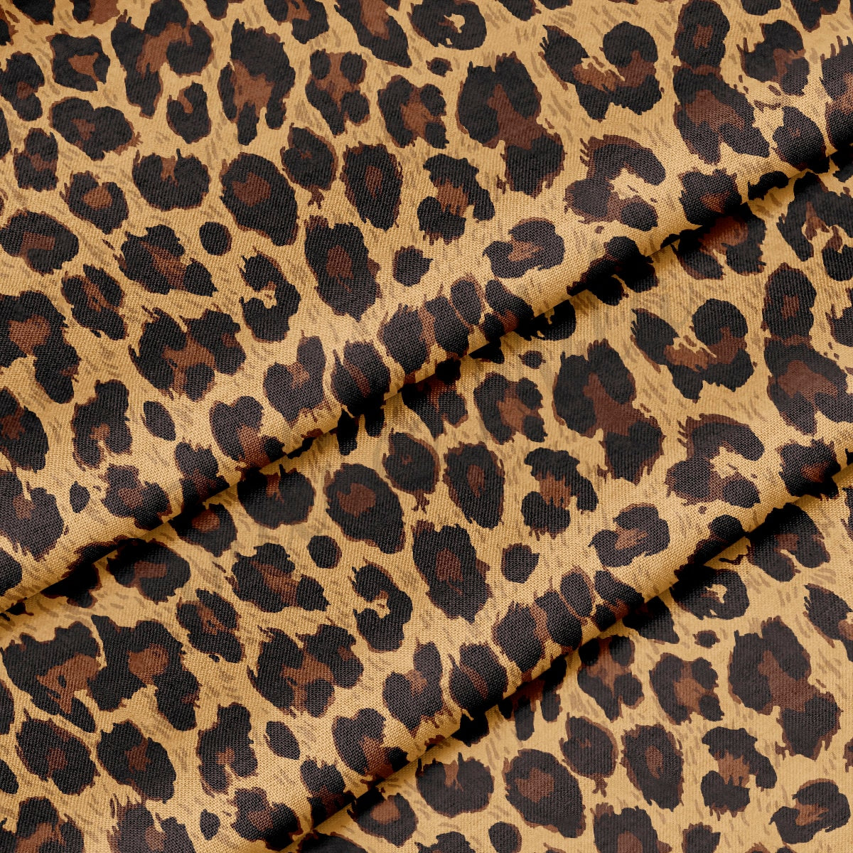 100% Cotton Fabric Leopard