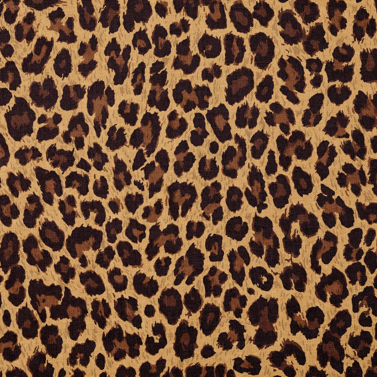 100% Cotton Fabric Leopard