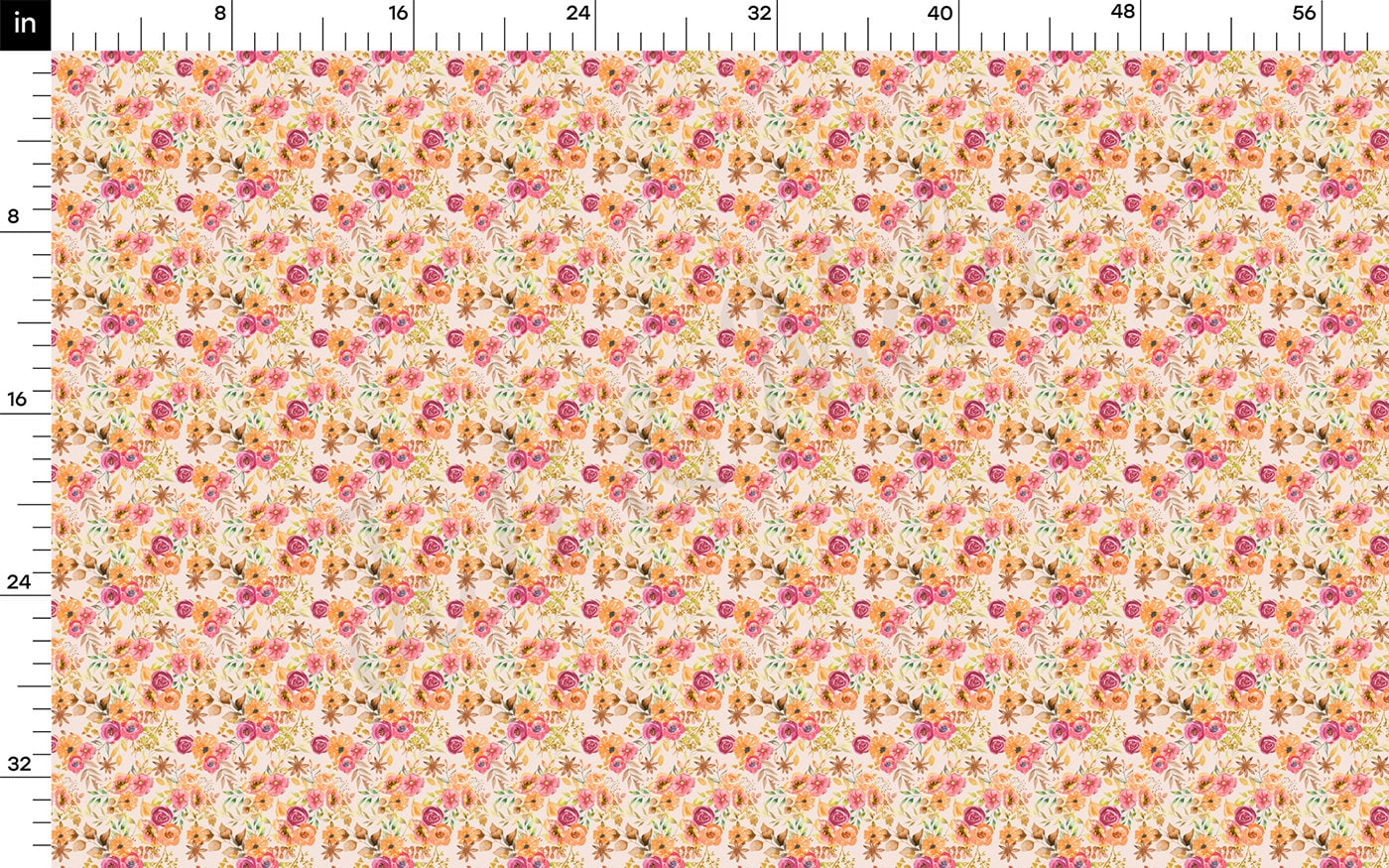 100% Cotton Fabric CTNFloral89