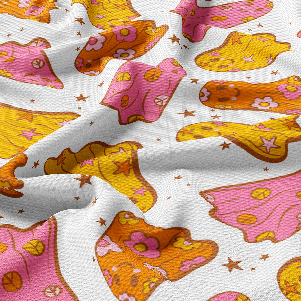 Bullet Textured Fabric  ghosts  AA1861