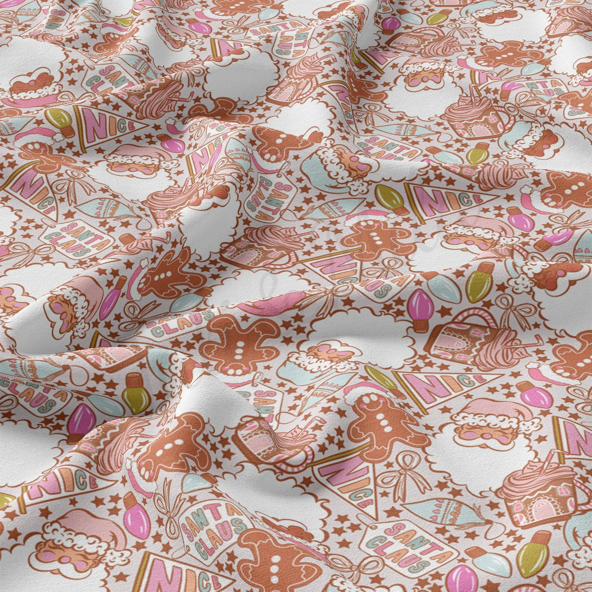 DBP Fabric Double Brushed Polyester Fabric DBP1887 christmas