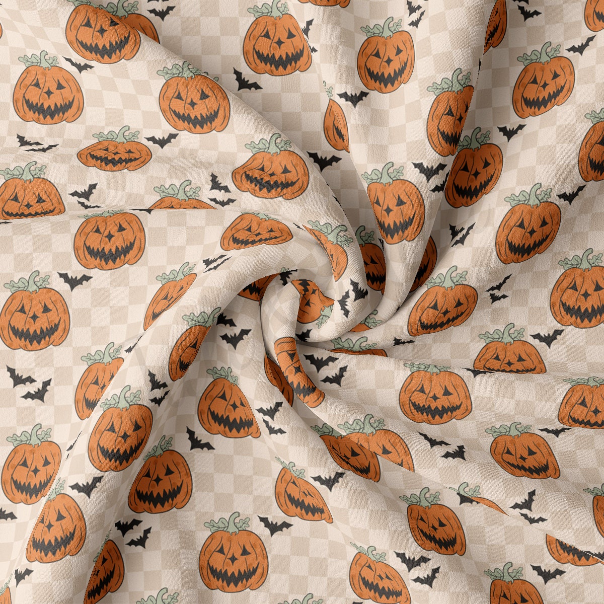 DBP Fabric Double Brushed Polyester Fabric DBP1878 halloween