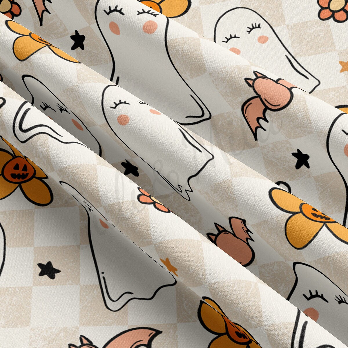 DBP Fabric Double Brushed Polyester Fabric DBP1869 halloween