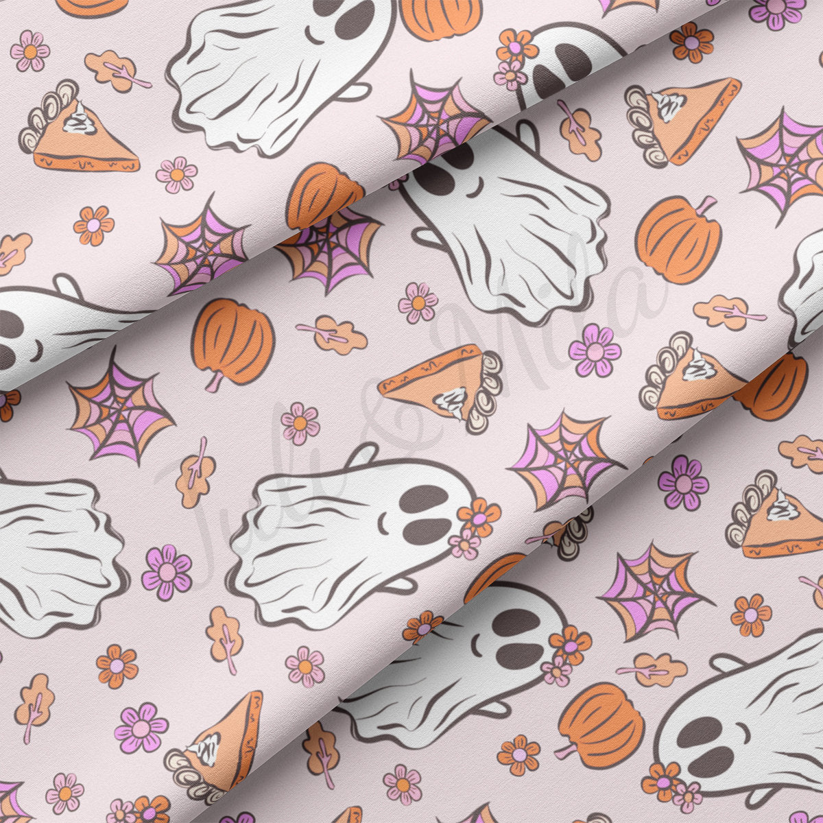 DBP Fabric Double Brushed Polyester Fabric DBP1870 halloween