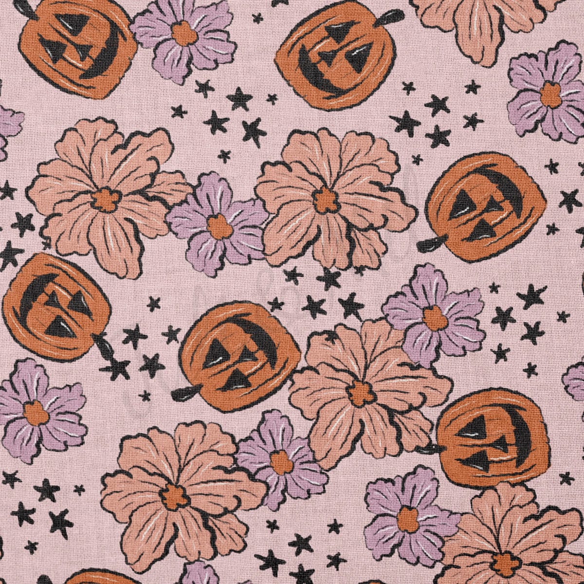 100% Cotton Fabric By the Yard Printed in USA Cotton Sateen -  Cotton Halloween  СTN1876