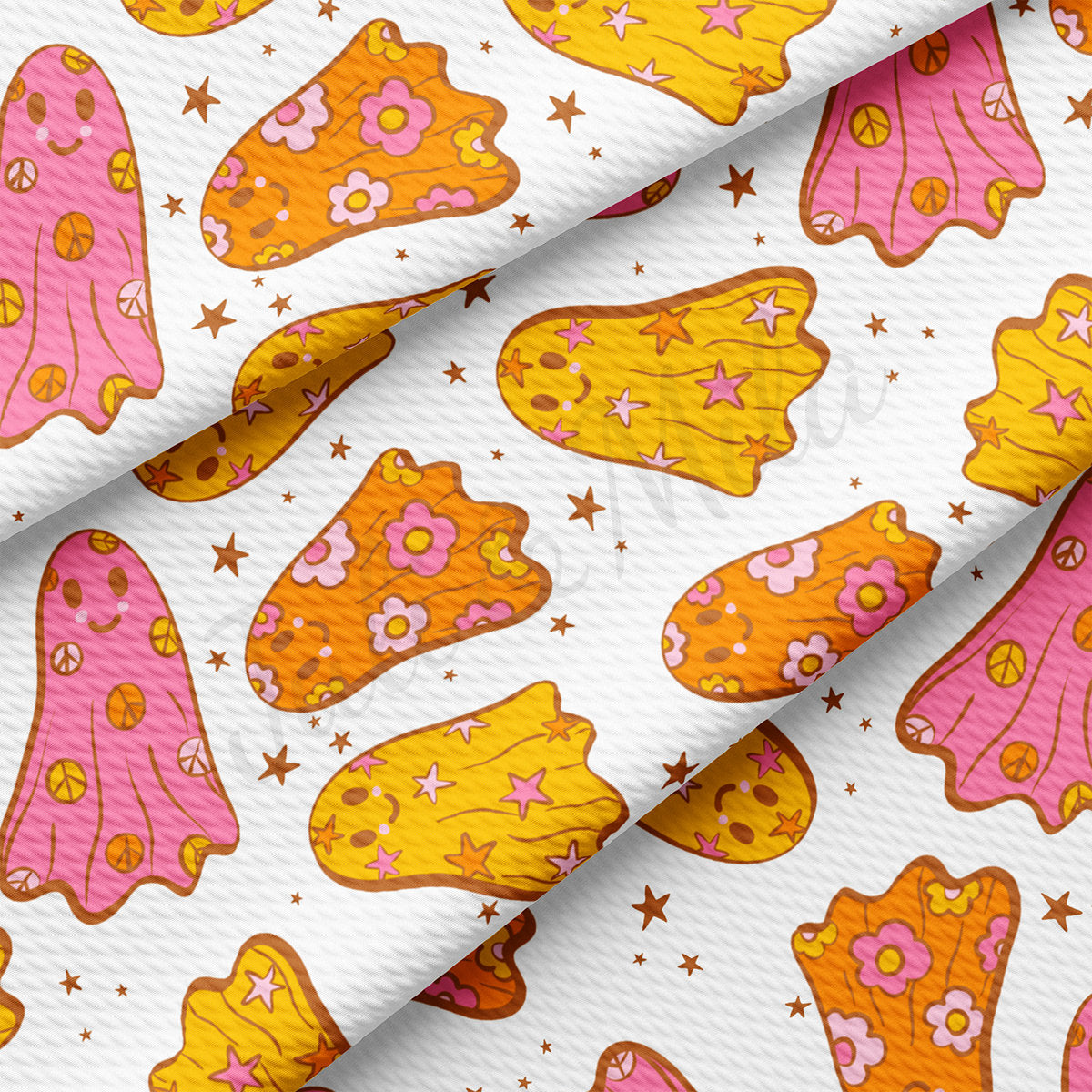 Bullet Textured Fabric  ghosts  AA1861