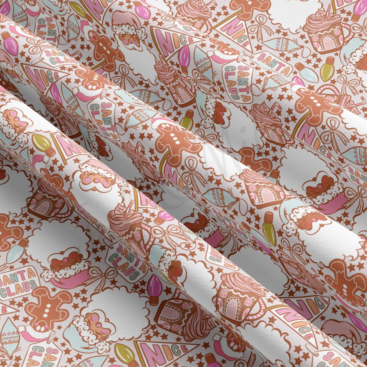 DBP Fabric Double Brushed Polyester Fabric DBP1887 christmas