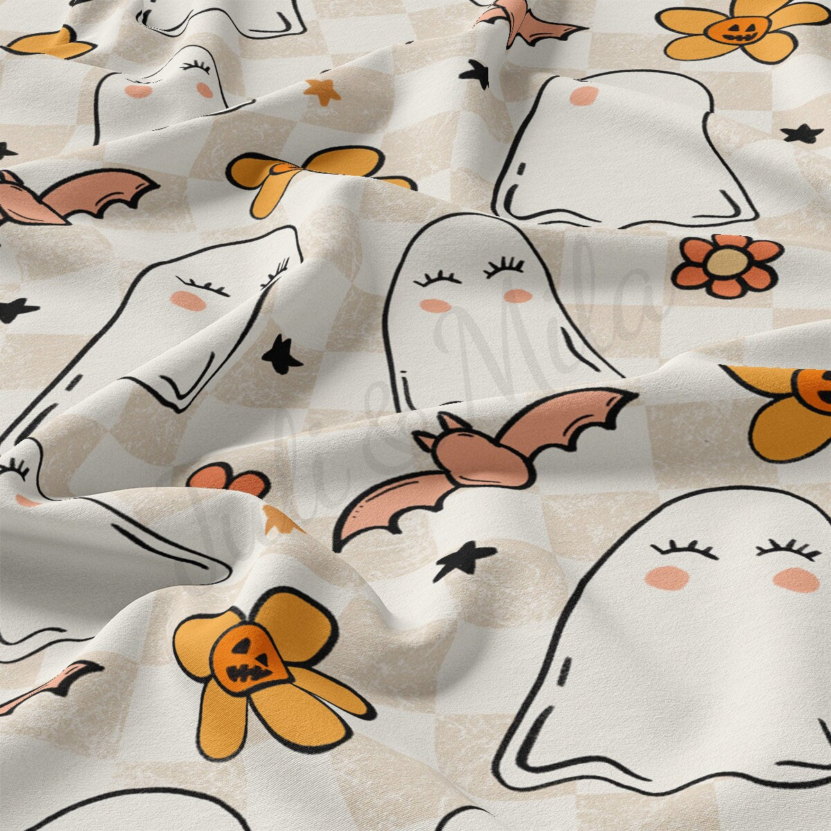 DBP Fabric Double Brushed Polyester Fabric DBP1869 halloween