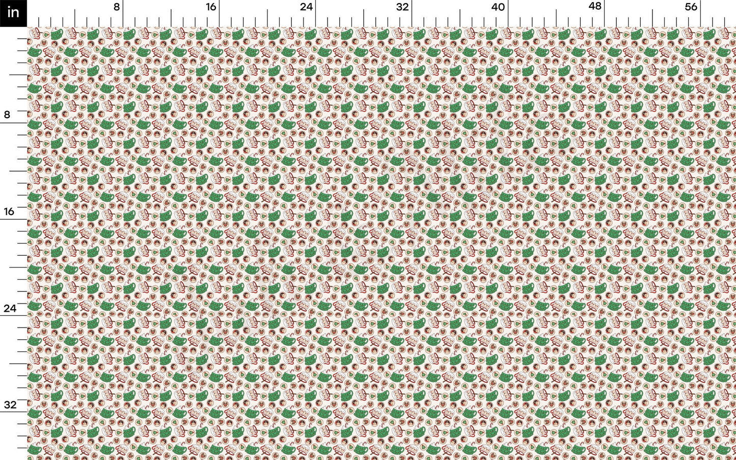 DBP Fabric Double Brushed Polyester Fabric DBP1893 christmas