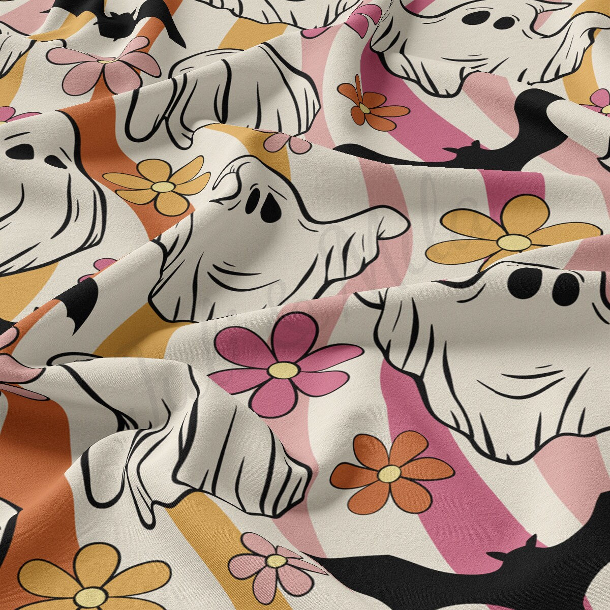 DBP Fabric Double Brushed Polyester Fabric DBP1871 halloween