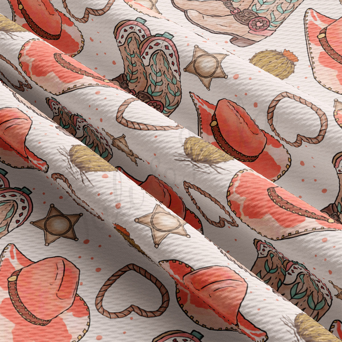 Valentines Day  Bullet Textured Fabric AA1911 cowboy