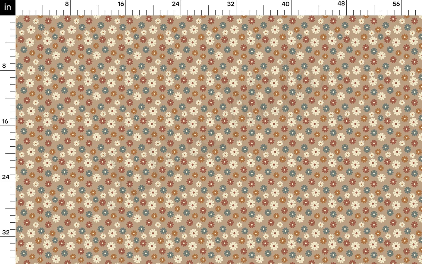 Floral Flowers Bullet Textured Fabric AA1956 flowers