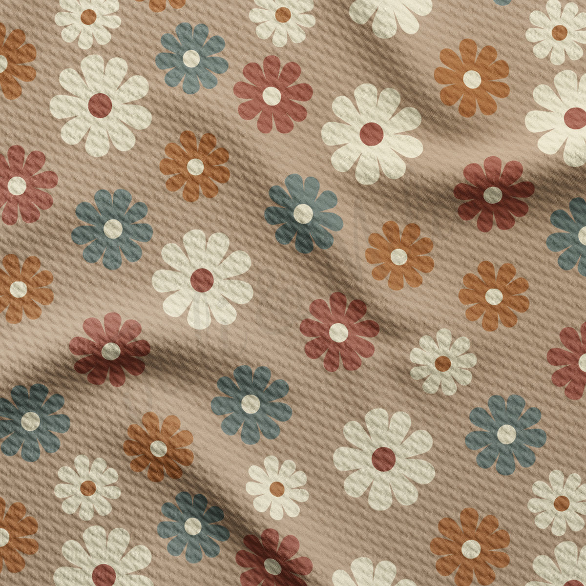 Floral Flowers Bullet Textured Fabric AA1956 flowers