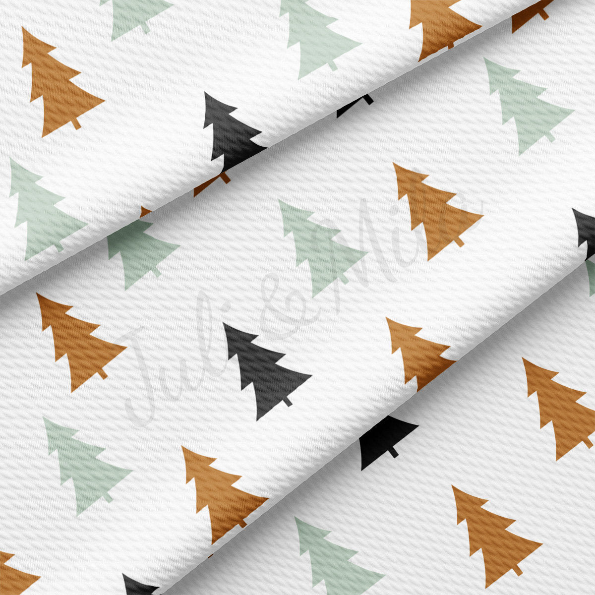 Christmas Trees  Bullet Textured Fabric AA1964 trees