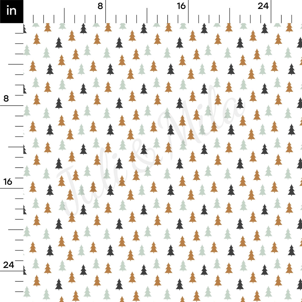 Christmas Trees  Bullet Textured Fabric AA1964 trees