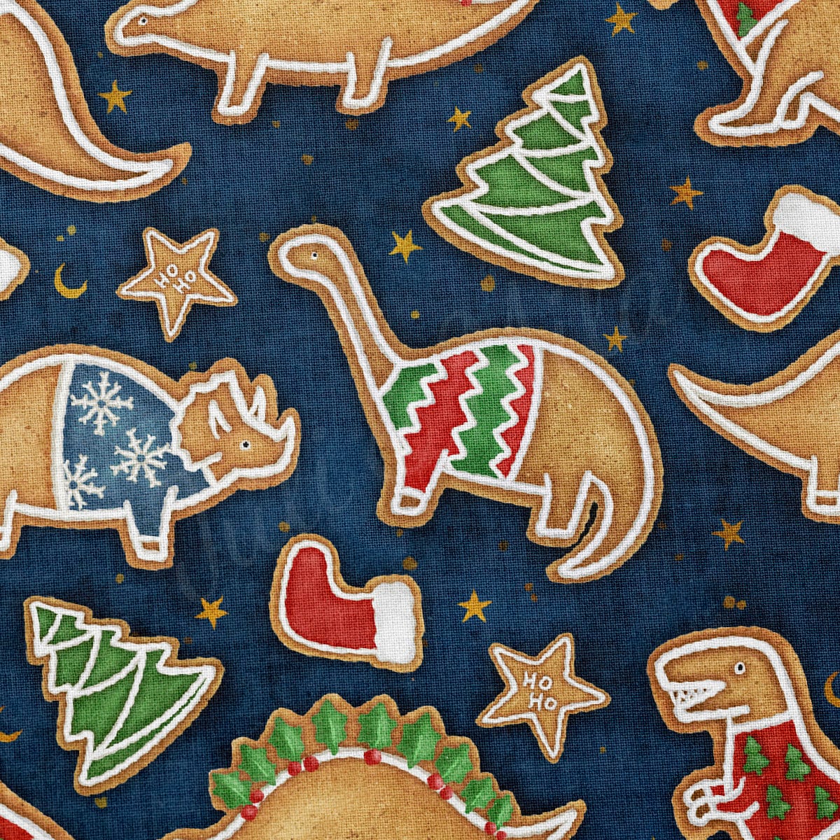 Christmas 100% Cotton Fabric CTN1941