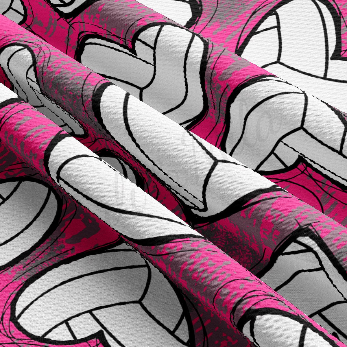 Volleyball  Bullet Textured Fabric AA1992