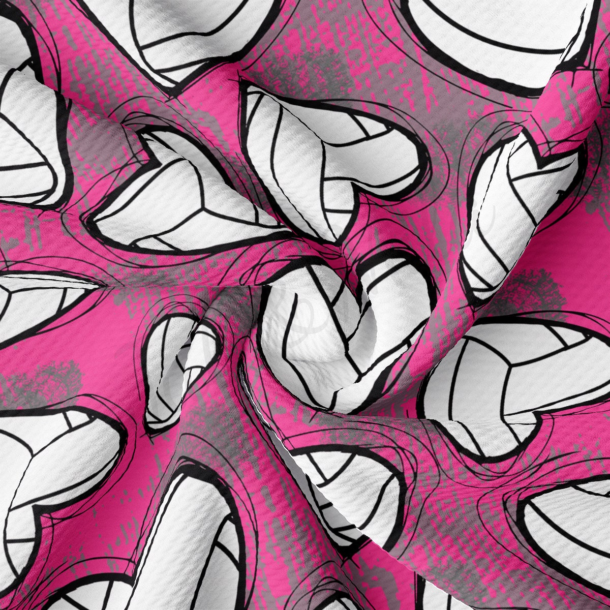 Volleyball  Bullet Textured Fabric AA1992