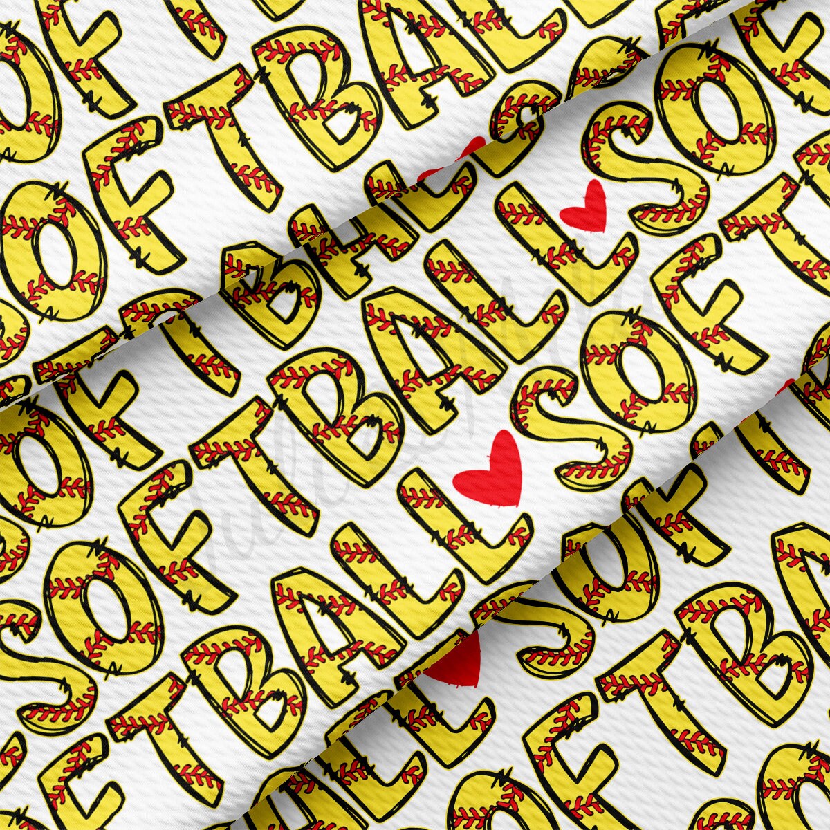 Softball  Bullet Textured Fabric  AA1994