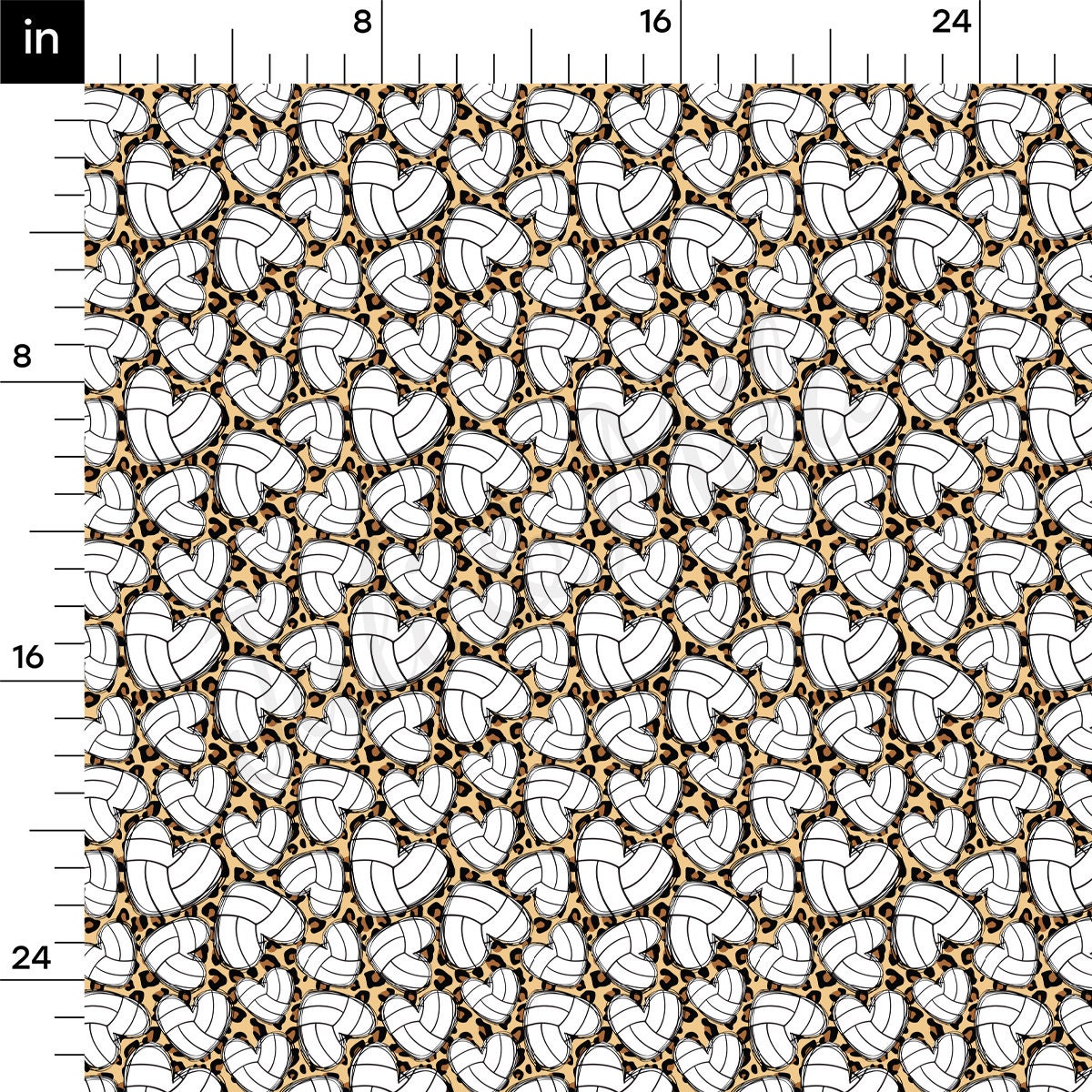 Volleyball Bullet Textured Fabric AA1996