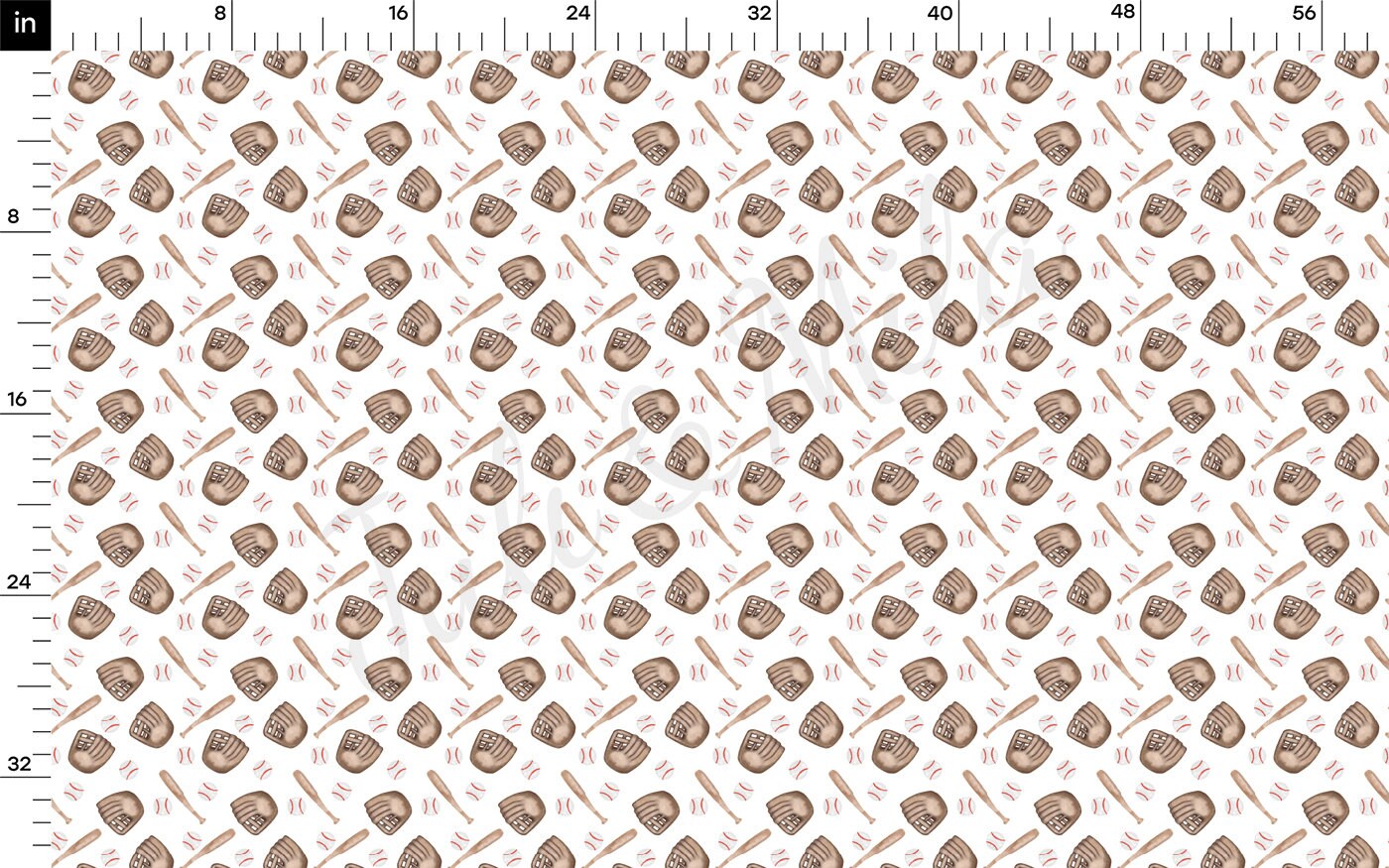 Baseball  Bullet Textured Fabric AA1997