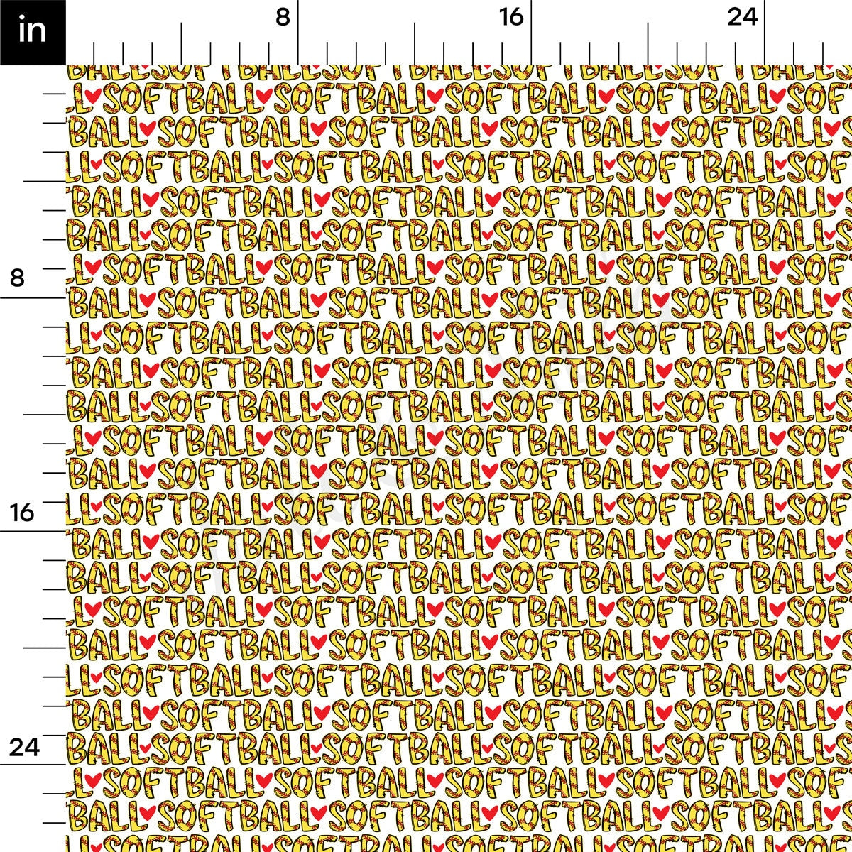 Softball 100% Cotton Fabric By the Yard Printed in USA Cotton Sateen -  Cotton Printed СTN1994 Sport