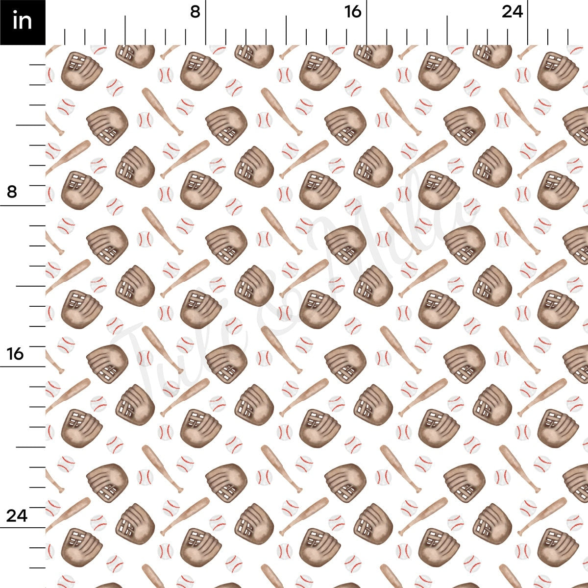 Baseball 100% Cotton Fabric By the Yard Printed in USA Cotton Sateen -  Cotton Printed СTN1997 Sport