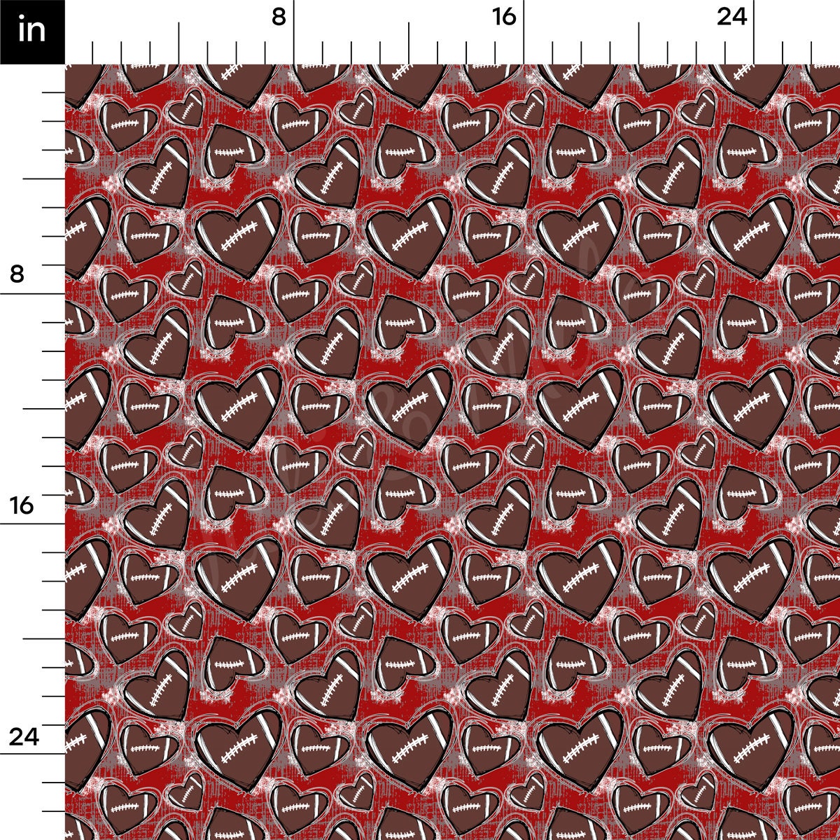 Football 100% Cotton Fabric By the Yard Printed in USA Cotton Sateen -  Cotton Printed СTN1989 Sport