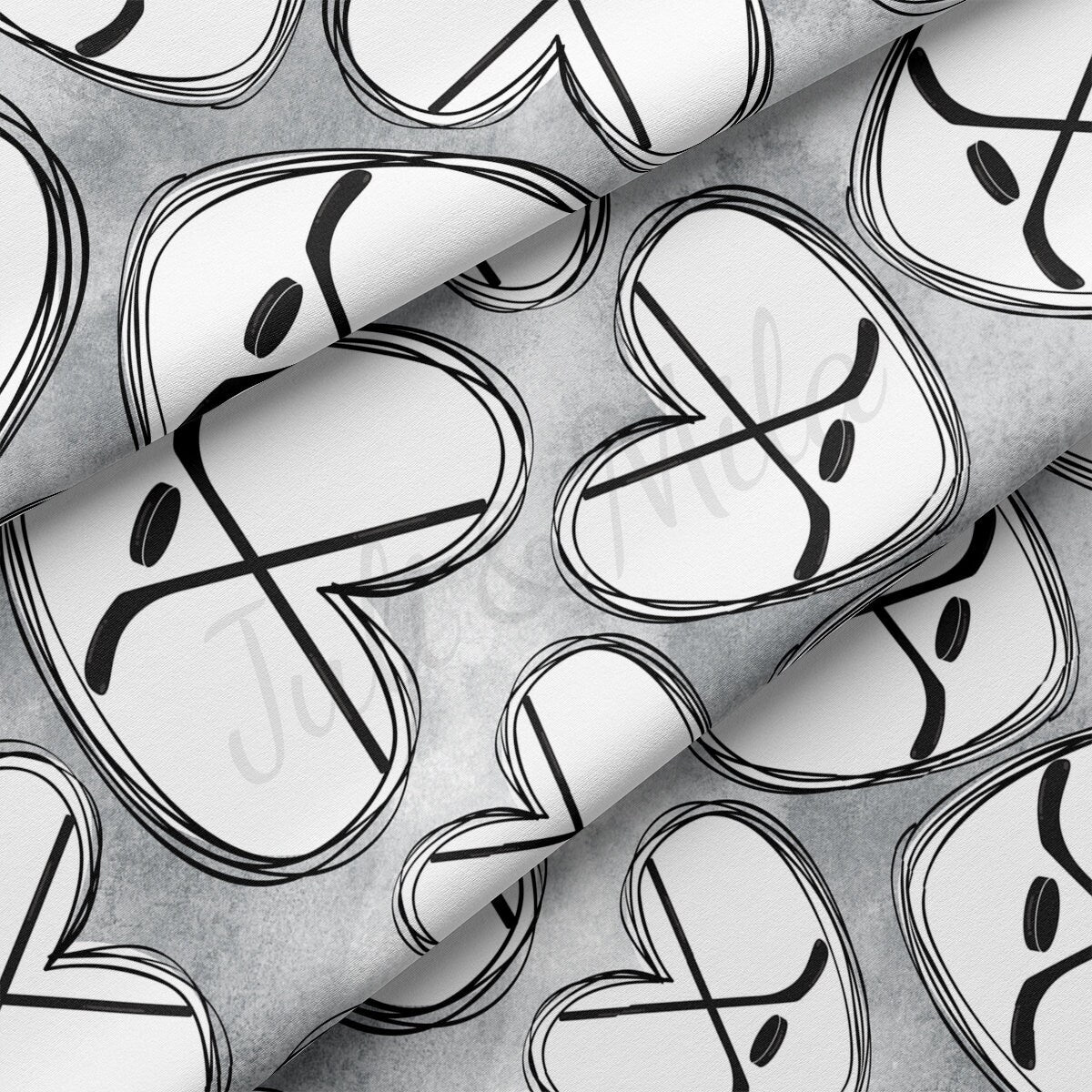 Hockey Double Brushed Polyester Fabric DBP1982