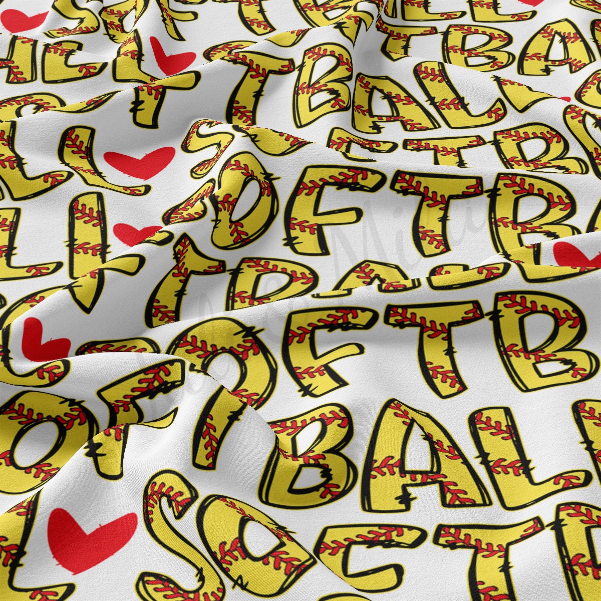 Softball DBP Fabric Double Brushed Polyester DBP1994