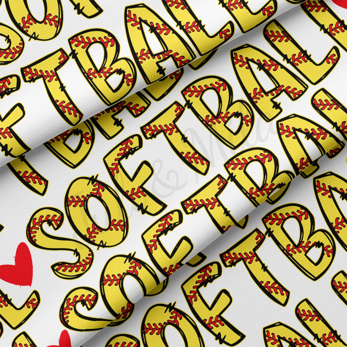 Softball DBP Fabric Double Brushed Polyester DBP1994