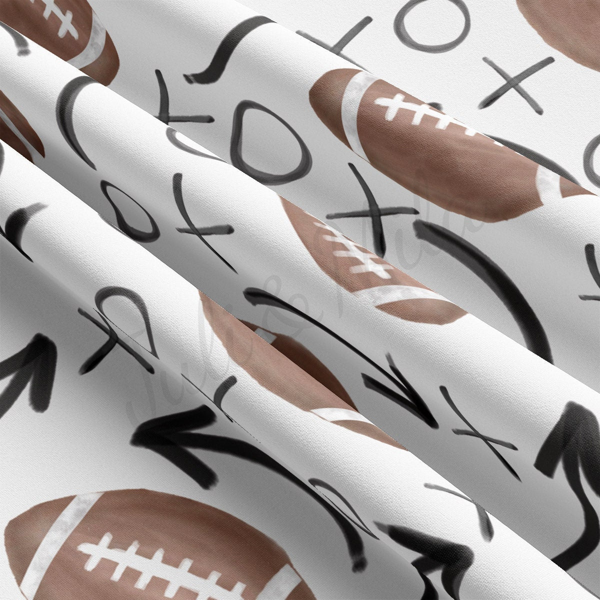 Football Double Brushed Polyester Fabric  DBP1998