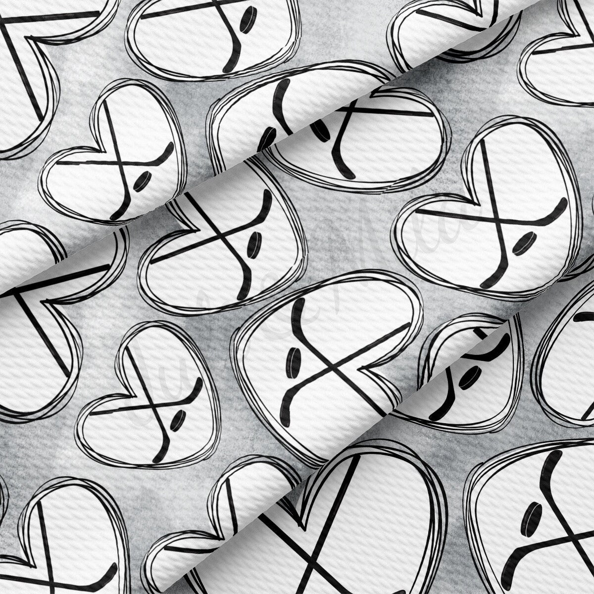 Hockey Bullet Textured Fabric AA1982