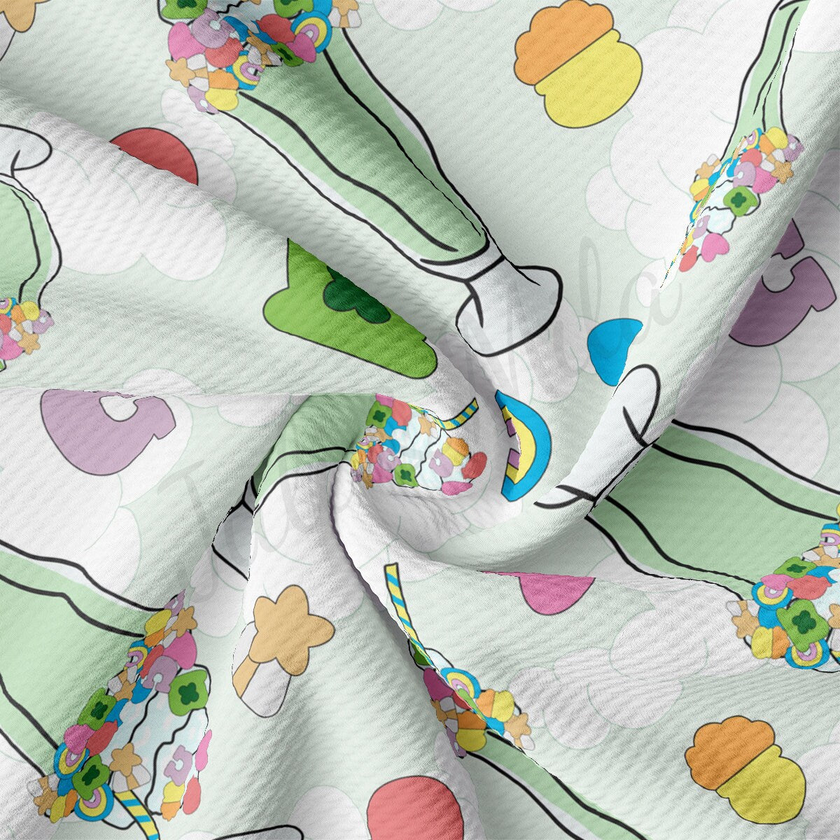 St. Patricks Day  Bullet Textured Fabric AA1985