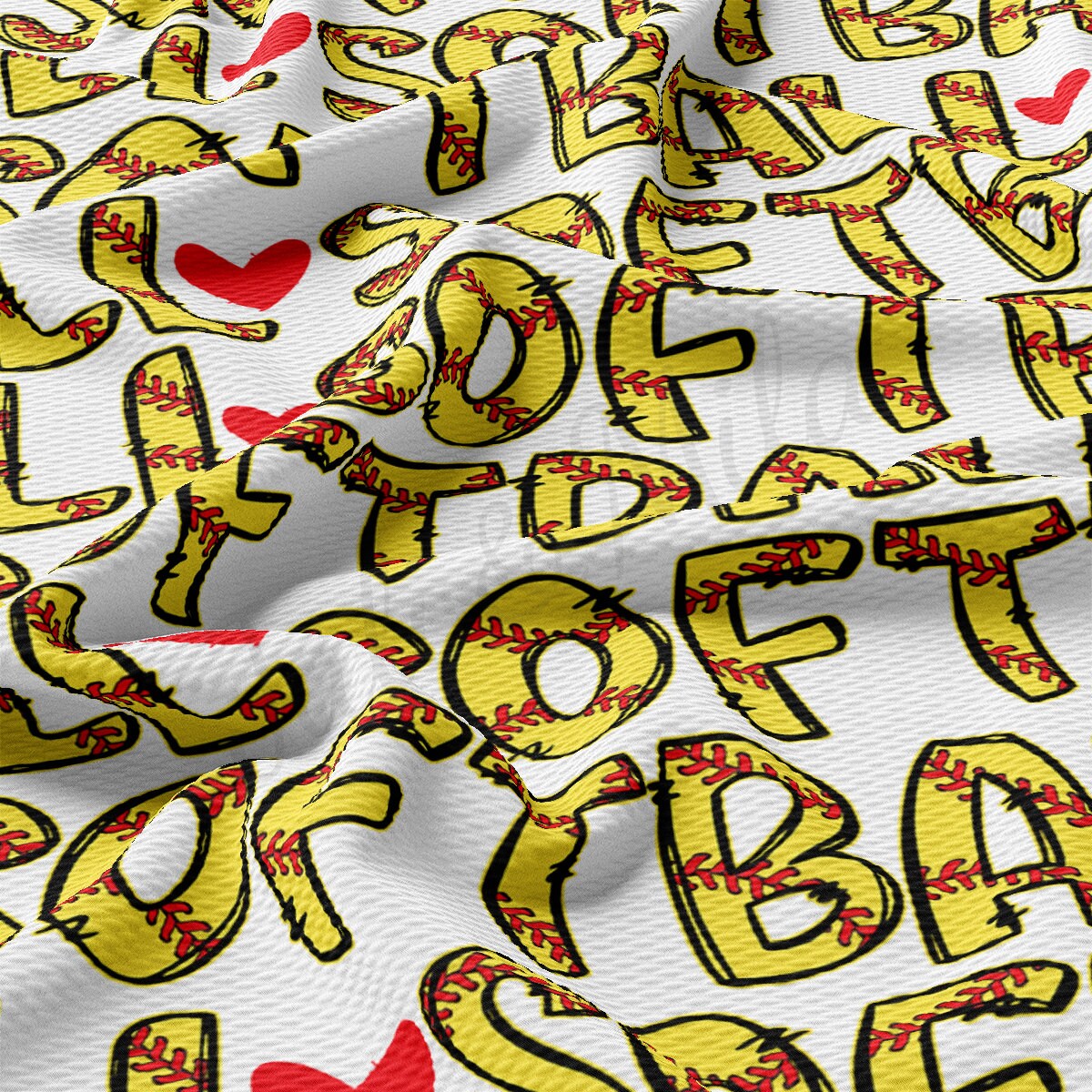Softball  Bullet Textured Fabric  AA1994