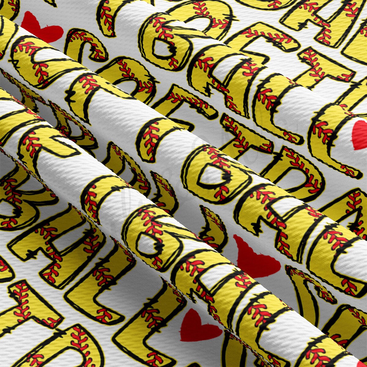 Softball  Bullet Textured Fabric  AA1994