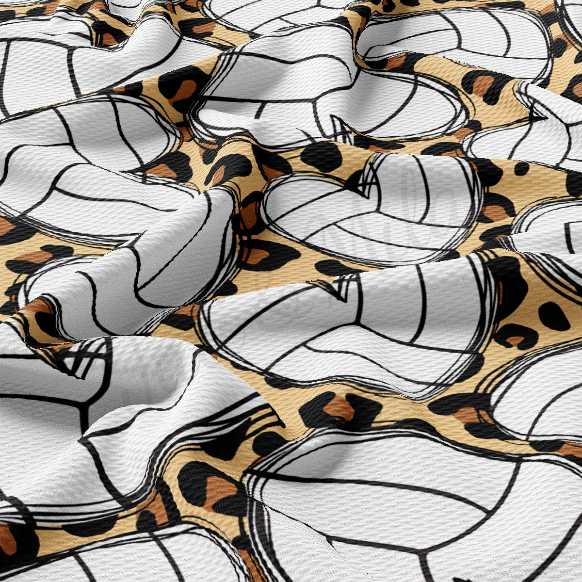 Volleyball Bullet Textured Fabric AA1996