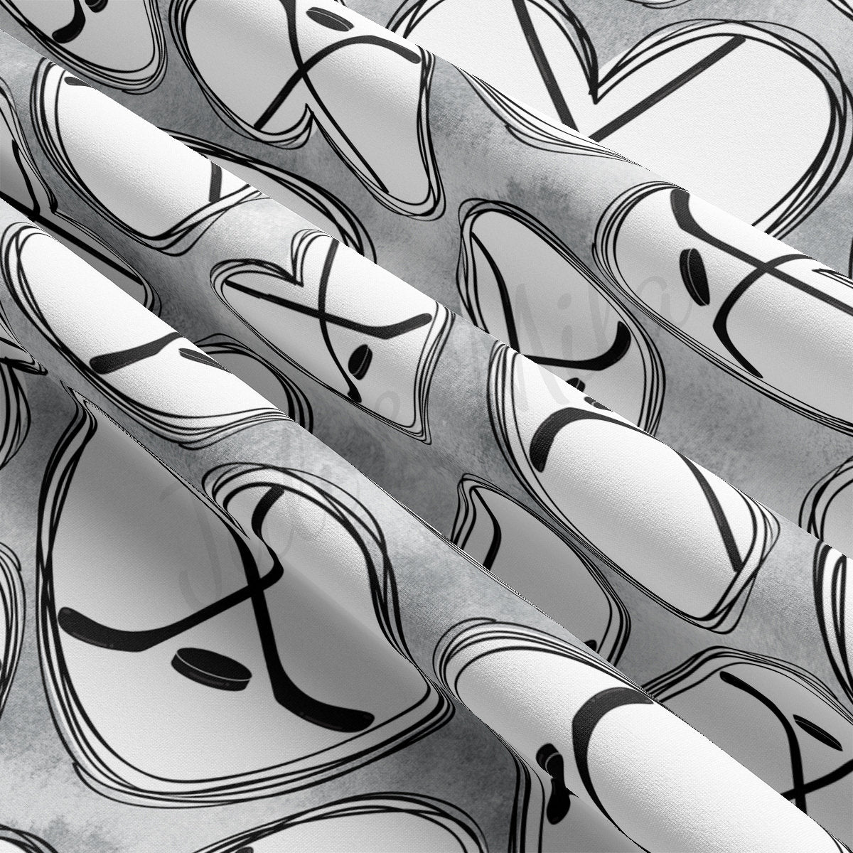 Hockey Double Brushed Polyester Fabric DBP1982