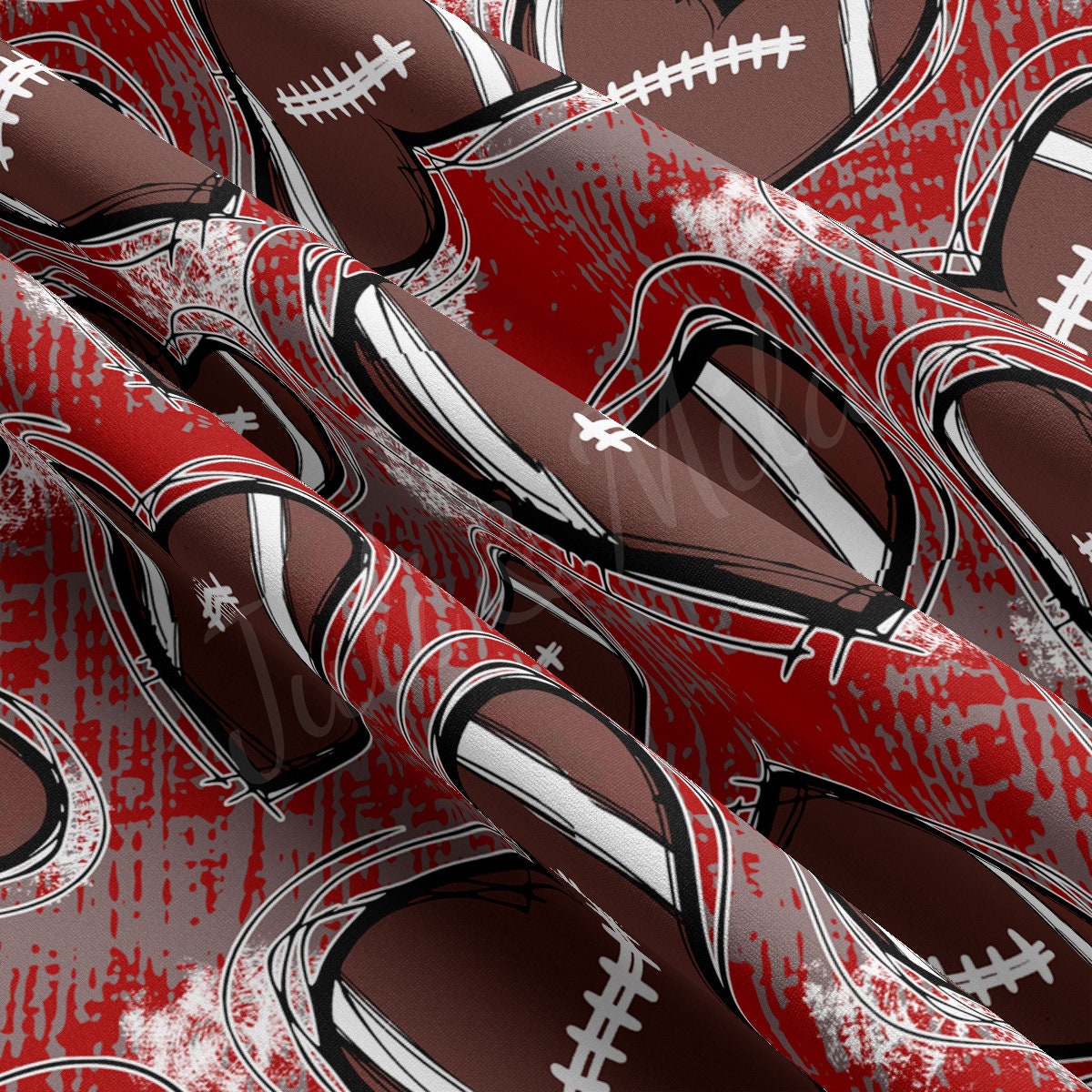 Football DBP Fabric Double Brushed Polyester DBP1989